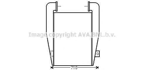 Интеркулер AVA QUALITY COOLING ME4241