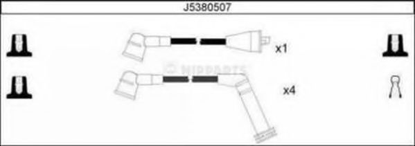 Комплект проводов зажигания NIPPARTS J5380507