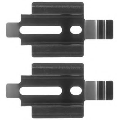 Комплектующие, колодки дискового тормоза MGA A153