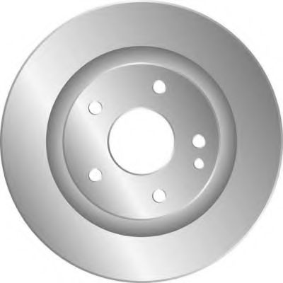 Тормозной диск MGA D1414