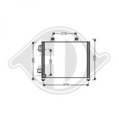 Конденсатор, кондиционер DIEDERICHS 8186500