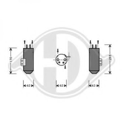 Осушитель, кондиционер DIEDERICHS 8422501
