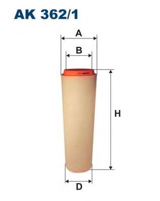 Воздушный фильтр FILTRON AK362/1