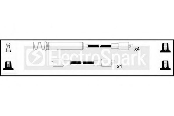 Комплект проводов зажигания STANDARD OEK1024