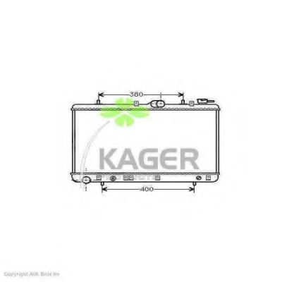 Радиатор, охлаждение двигателя KAGER 31-0512
