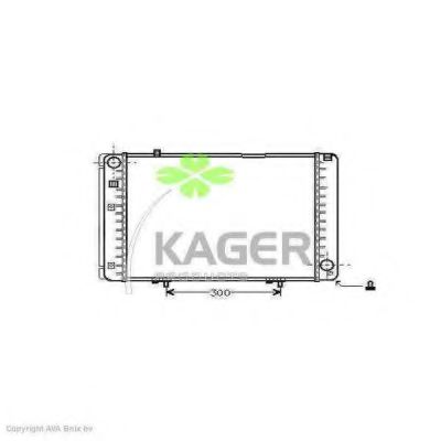 Радиатор, охлаждение двигателя KAGER 31-0605