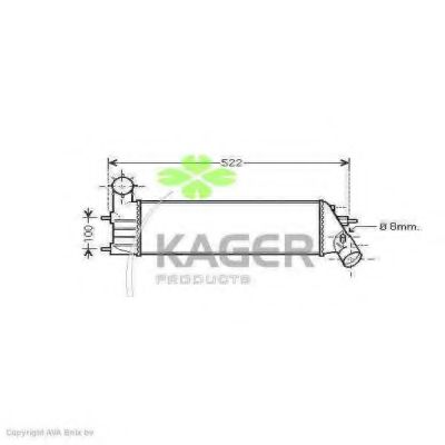 Интеркулер KAGER 31-3880