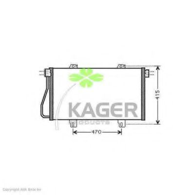 Конденсатор, кондиционер KAGER 94-6103