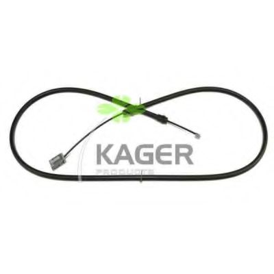 Трос, стояночная тормозная система KAGER 19-0324