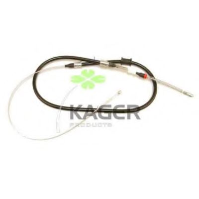 Трос, стояночная тормозная система KAGER 190386