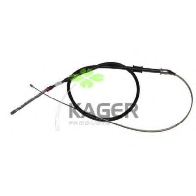Трос, стояночная тормозная система KAGER 19-1736