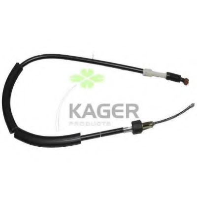Трос, стояночная тормозная система KAGER 19-1684