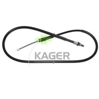 Трос, стояночная тормозная система KAGER 19-6340