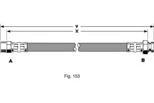 Тормозной шланг GIRLING 9001316