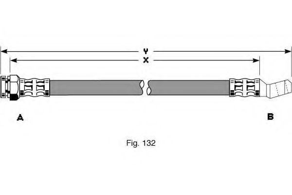 Тормозной шланг GIRLING 9004276