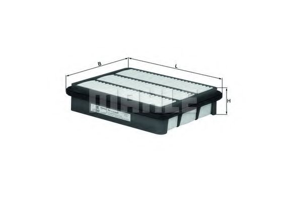 Воздушный фильтр MAHLE ORIGINAL LX 1040