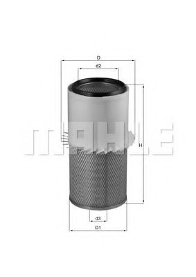 Воздушный фильтр EUROFILTER 20021