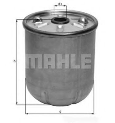 Масляный фильтр MAHLE ORIGINAL OZ 6D