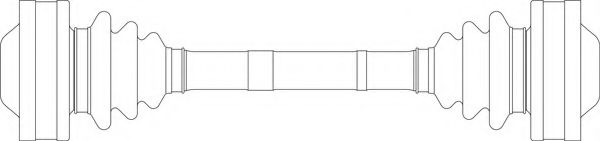 Приводной вал GENERAL RICAMBI AR3009
