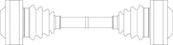 Приводной вал GENERAL RICAMBI AR3013