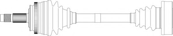 Приводной вал GENERAL RICAMBI AR3046