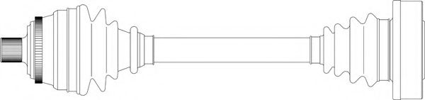 Приводной вал GENERAL RICAMBI AU3268