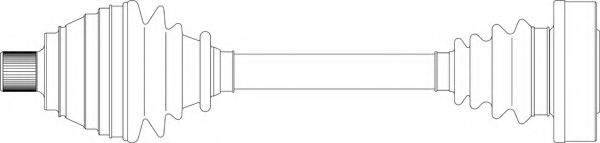 Приводной вал GENERAL RICAMBI AU3312