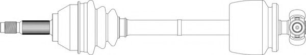 Приводной вал GENERAL RICAMBI FI3005