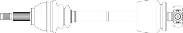 Приводной вал GENERAL RICAMBI FI3035