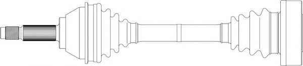 Приводной вал GENERAL RICAMBI FI3104