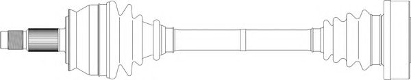 Приводной вал GENERAL RICAMBI FI3140