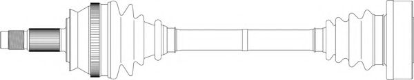 Приводной вал GENERAL RICAMBI FI3141