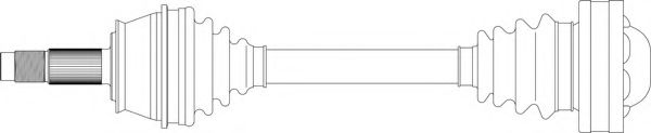 Приводной вал GENERAL RICAMBI FI3322