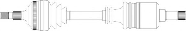 Приводной вал GENERAL RICAMBI PE3183