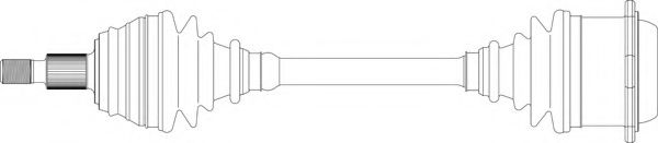 Приводной вал GENERAL RICAMBI SK3011