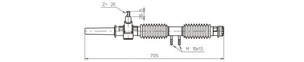 Рулевой механизм GENERAL RICAMBI AR4004