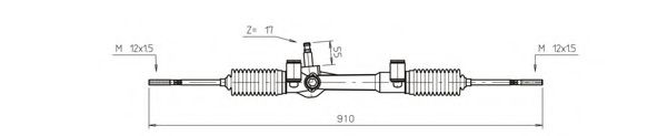 Рулевой механизм GENERAL RICAMBI FI4109