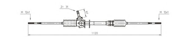 Рулевой механизм GENERAL RICAMBI SK4001