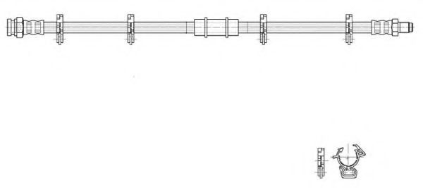 Тормозной шланг CEF 517133