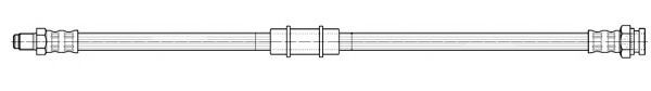 Тормозной шланг CEF 517134