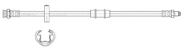 Тормозной шланг CEF 517139