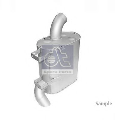 Средний / конечный глушитель ОГ DT 6.37027