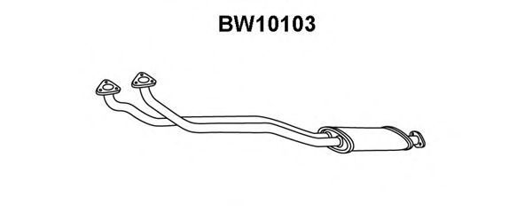 Предглушитель выхлопных газов VENEPORTE BW10103