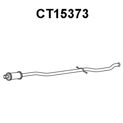 Предглушитель выхлопных газов VENEPORTE CT15373