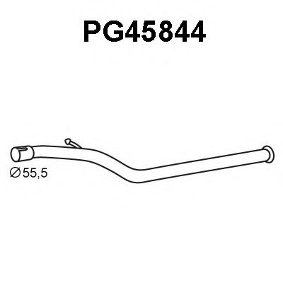 Труба выхлопного газа VENEPORTE PG45844