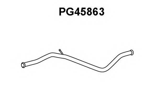 Труба выхлопного газа VENEPORTE PG45863