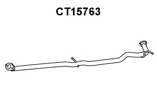 Труба выхлопного газа VENEPORTE CT15763