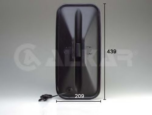 Наружное зеркало, кабина водителя ALKAR 9471240