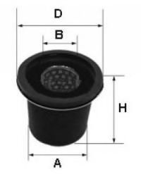 Воздушный фильтр UNIFLUX FILTERS XA287