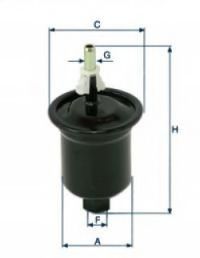 Топливный фильтр UNIFLUX FILTERS XB241